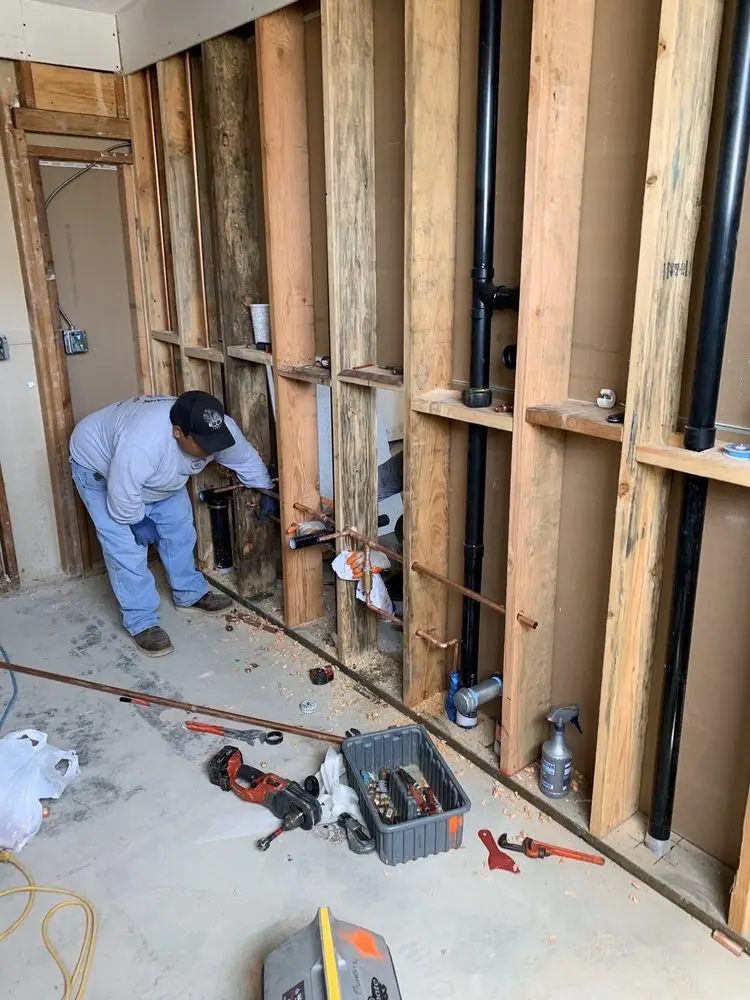 Commercial rough-in plumbing for Gas Line Repair in Independence Park